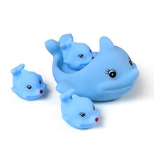 Load image into Gallery viewer, Cute Baby rattle Bath toy Squeeze animal Rubber toy duck
