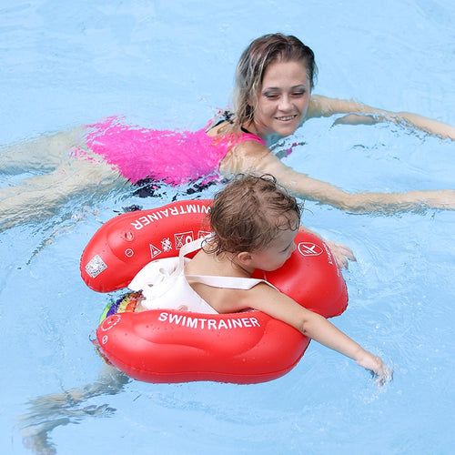 Free Swimming Baby Ring Inflatable Infant Armpit Floating Kids Swim Pool Accessories