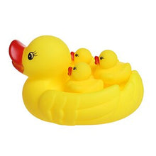 Load image into Gallery viewer, Cute Baby rattle Bath toy Squeeze animal Rubber toy duck