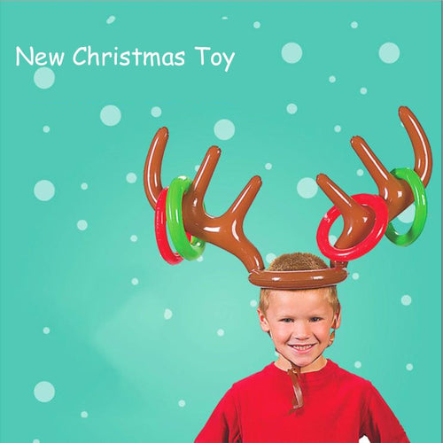 Santa Funny Reindeer Antlers Christmas Toys