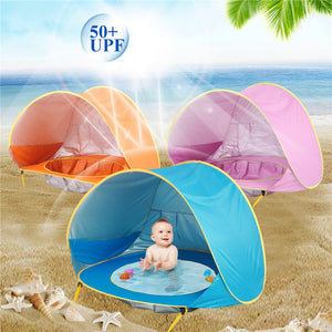 Baby Beach Tent Uv-protecting Sunshelter